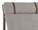 ELANOR LOUNGE CHAIR - WALNUT COPENHAGEN CAPPUCCINO