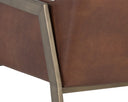 BERNADETTE DINING ARMCHAIR - BRAVO COGNAC