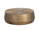 CREED COFFEE TABLE - LARGE ANTIQUE GOLD