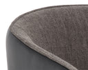 ASHER DINING ARMCHAIR - SPARROW GREY NAPA BLACK