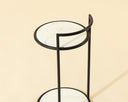 Forvyn End Table - BLACK MARBLE LOOK NATURAL