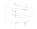 CELINE NIGHTSTAND - SMALL CREAM