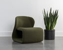 SOPHIENE LOUNGE CHAIR - COPENHAGEN OLIVE