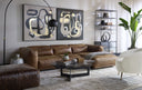 WYATT COFFEE TABLE - BLACK DARK BROWN