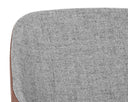 MCCOY SWIVEL DINING CHAIR - CINNAMON BROWN NOVEMBER GREY