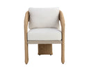 PYLOS DINING ARMCHAIR - NATURAL LOUIS CREAM