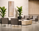 FREZCO COFFEE TABLE - SQUARE LIGHT OAK
