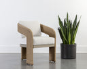 PYLOS DINING ARMCHAIR - NATURAL LOUIS CREAM