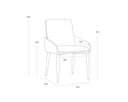 CARLO DINING ARMCHAIR - Default Title
