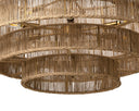 LUMINA CHANDELIER - NATURAL JUTE