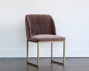 NEVIN DINING CHAIR - BLUSH PURPLE