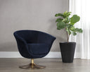 CARINE SWIVEL LOUNGE CHAIR - Default Title