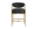 HELOISE COUNTER STOOL - BRAVO BLACK