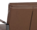 STERLING LOUNGE CHAIR - MISSOURI MAHOGANY LEATHER