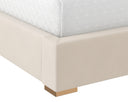 ALISHA BED - KING MEG TAUPE