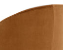 CAVOLI SWIVEL DINING CHAIR - MEG TAUPE MEG GOLD