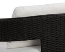 PYLOS LOUNGE CHAIR - BLACK LOUIS CREAM