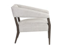 CARLYLE LOUNGE CHAIR - SALOON LIGHT GREY LEATHER