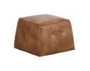 ASPEN OTTOMAN - TOBACCO TAN