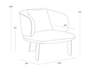 GARRY LOUNGE CHAIR - Default Title