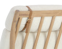 ELANOR LOUNGE CHAIR - LIGHT OAK ALTRO WHITE