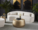 CREED COFFEE TABLE - SMALL ANTIQUE GOLD