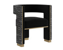 ADAMINA DINING ARMCHAIR - ABBINGTON BLACK HOBBES NIGHT