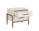 WELDRICK NIGHTSTAND - OYSTER