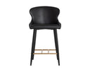 EVORA COUNTER STOOL - BRAVO BLACK