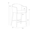 KYLIN COUNTER STOOL - Default Title