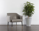 CARTER LOUNGE CHAIR - NAPA TAUPE NAPA STONE
