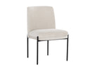 RICHIE DINING CHAIR - BLACK DANNY IVORY