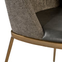DOVER DINING CHAIR - BRAVO PORTABELLA SPARROW GREY