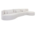 LAKEN SOFA CHAISE - RAF COPENHAGEN WHITE