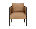 WILDER LOUNGE CHAIR - LUDLOW SESAME LEATHER