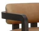 MADRONE LOUNGE CHAIR - BROWN LUDLOW SESAME LEATHER