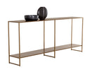 EIFFEL CONSOLE TABLE - ANTIQUE BRASS