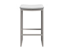 VERIN BARSTOOL - GREIGE STINSON WHITE