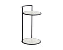 Forvyn End Table - BLACK MARBLE LOOK NATURAL
