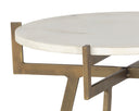 ANAK END TABLE - WHITE