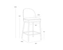 LAVANIA COUNTER STOOL - Default Title