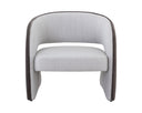 ROSALIA LOUNGE CHAIR - MINA LIGHT GREY MEG ASH