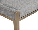 DIONNE DINING CHAIR - MONUMENT PEBBLE
