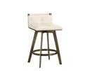 ARIZONA SWIVEL COUNTER STOOL - CASTILLO CREAM