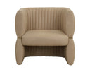 TRYOR LOUNGE CHAIR - SAHARA SAND LEATHER