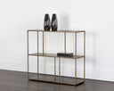 EIFFEL LOW BOOKCASE - MEDIUM ANTIQUE BRASS