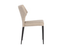 JAMES STACKABLE DINING CHAIR - BOUNCE STONE