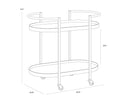 BARTLETT BAR CART - Default Title
