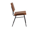 BRINLEY DINING CHAIR - BLACK HAZELNUT