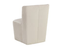 AMITA WHEELED DINING CHAIR - PICCOLO PROSECCO